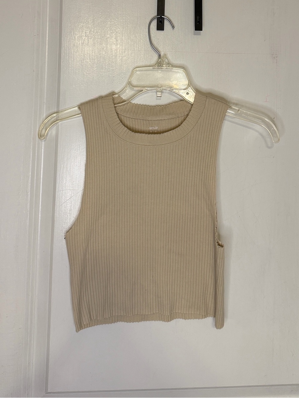 Ribbed Sleeveless Tank Top